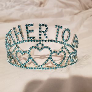 Mother to Be metal baby shower tiara